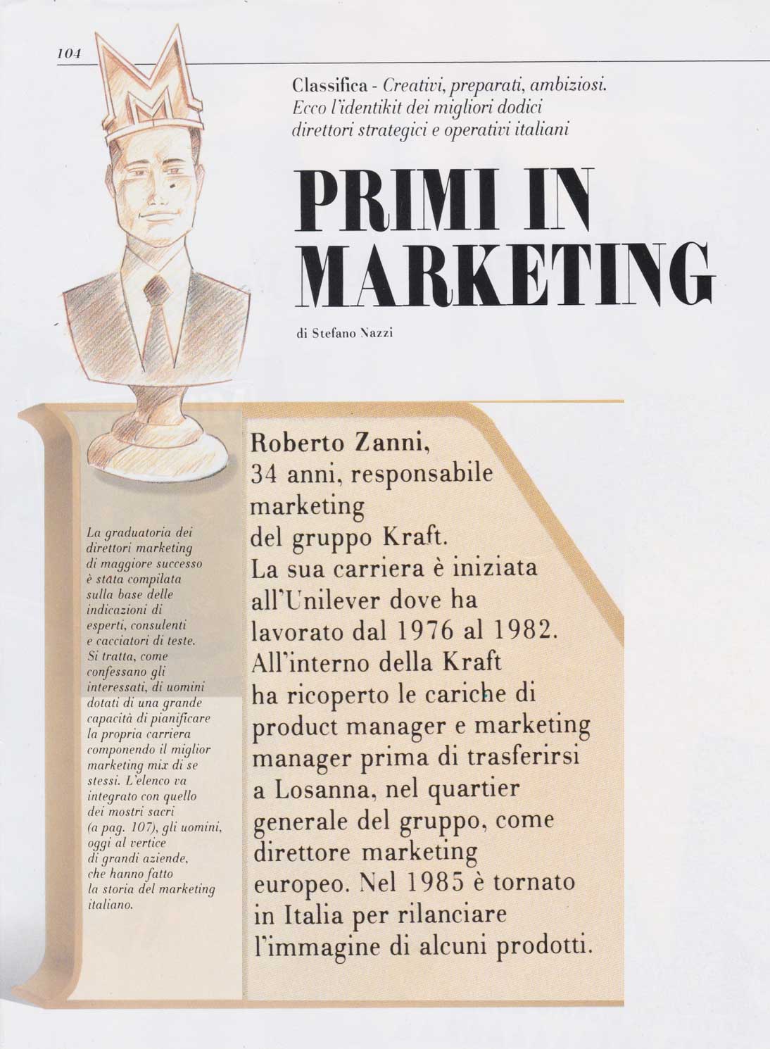 Les meilleurs en Marketing par Stefano Nazzi