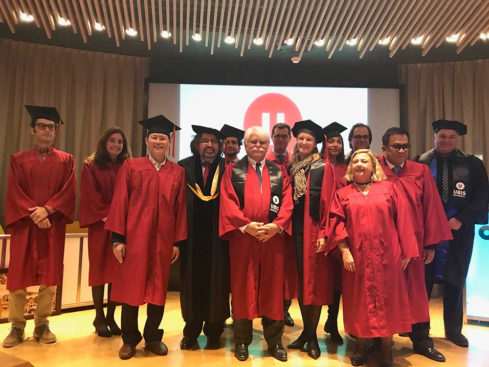 2017 - Laurea Honoris Causa in Business Administration University of Business and International Studies (UBIS)